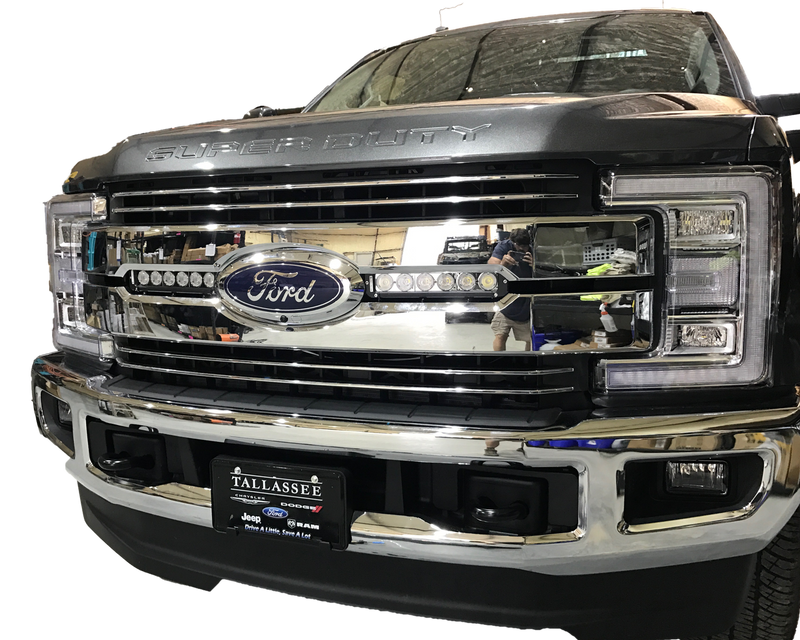 Double Hidden Grille Mounted 11" LED Light Bars