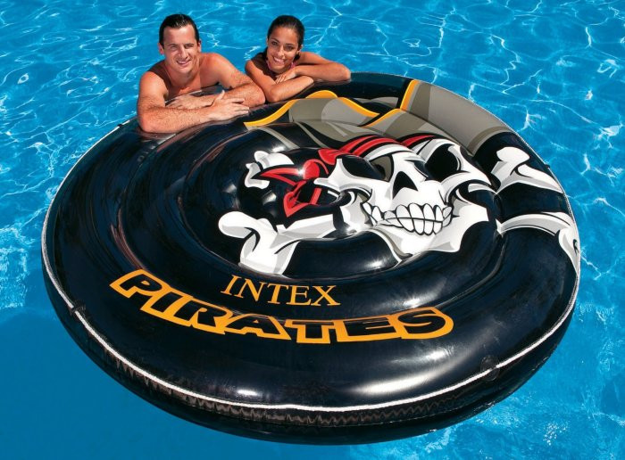 Intex Inflatable Pirate Island Large Swimming Pool Ring