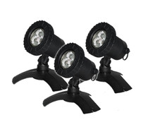 Garden pond LED light warm white 