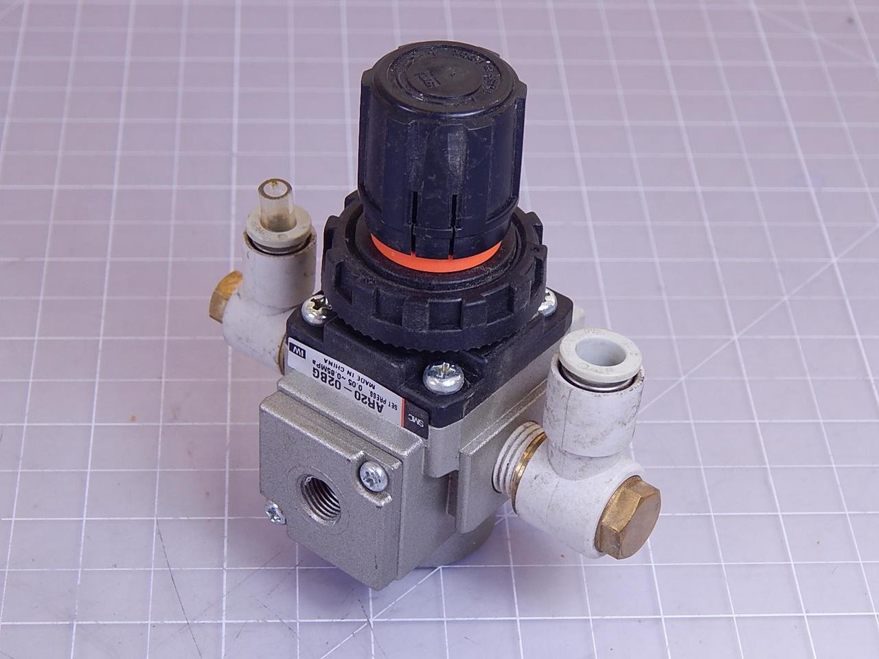 SMC AR20-02BG Pneumatic Regulator T95261 - Test Equipment And Machinery ...