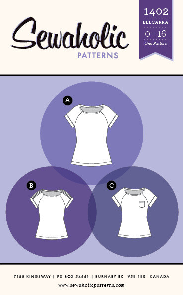 Belcarra Blouse by Sewaholic Patterns - Envelope Cover