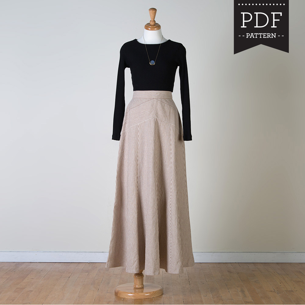 Easy Skirt Sewing Pattern 83