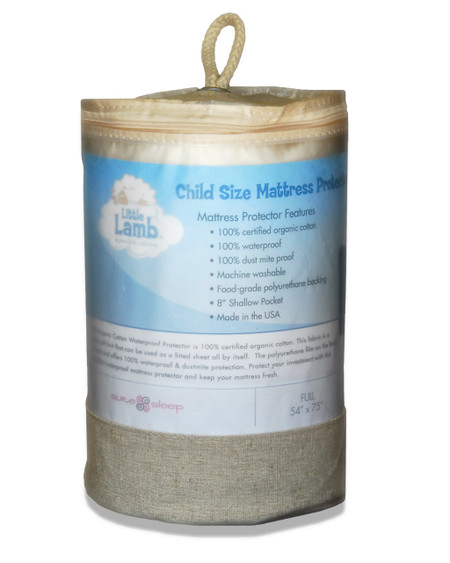 Little Lamb Waterproof Organic Cotton Protector