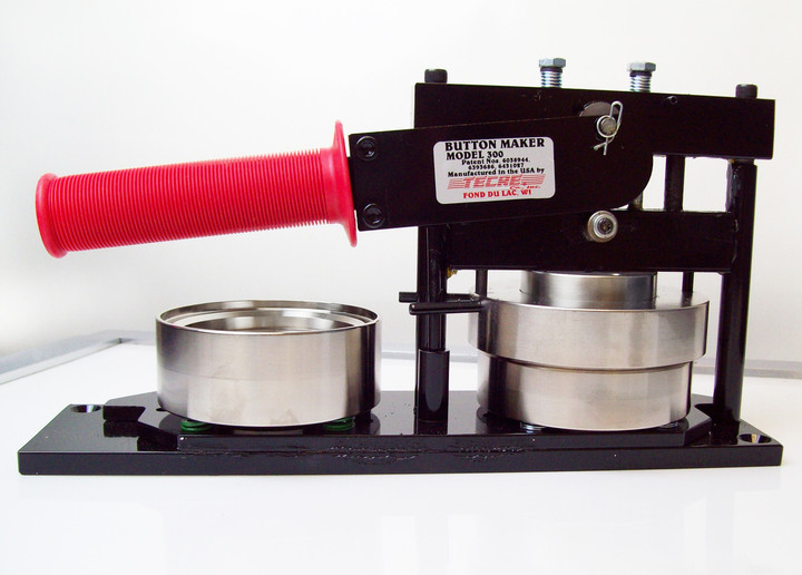 3.5" Tecre FABRIC Button Making Machine Model 350 Button Boy