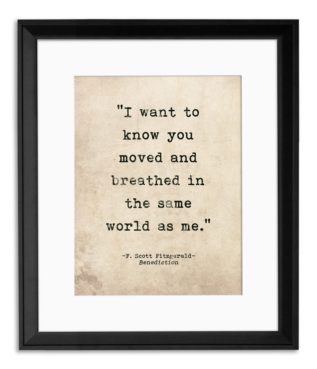 Romantic Literary Quote Poster Set - Echo-Lit