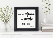 Made for This - Joan of Arc Spiritual Fine Art Print For Dorm, Nursery, or Home.