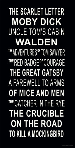 American Literature Subway Sign