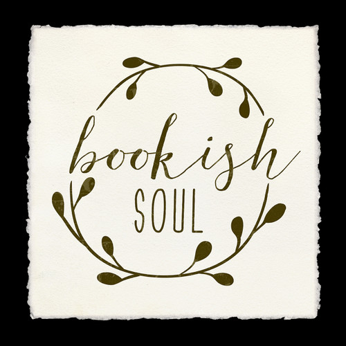 Bookish Soul Fine Art Print. Literary Inspirational Print For Classroom, Library, or Home.