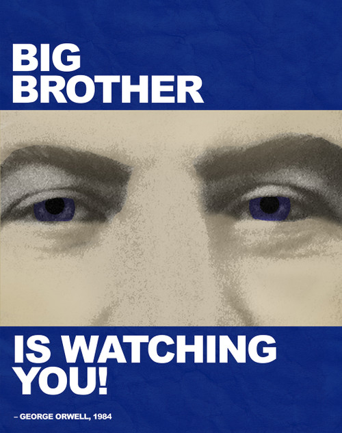 Big Brother is Watching You! - Nineteen Eighty Four ...