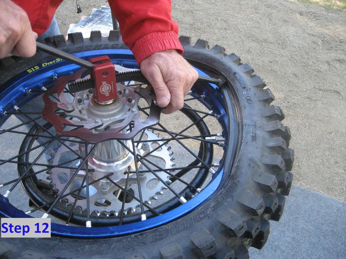 tools needed to change a motorcycle tire