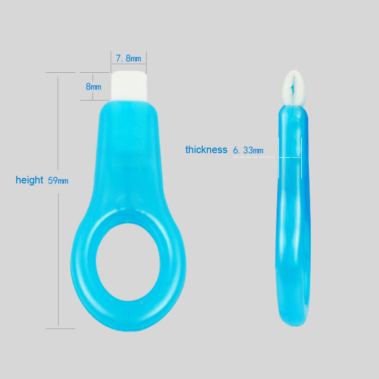 nano brush teeth cleaner handle dimensions