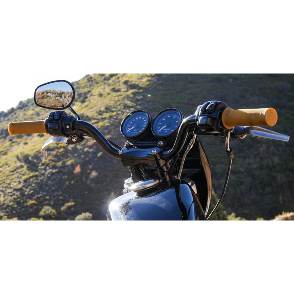 Biltwell Tracker High Bars Handlebars 1" Get Lowered Cycles