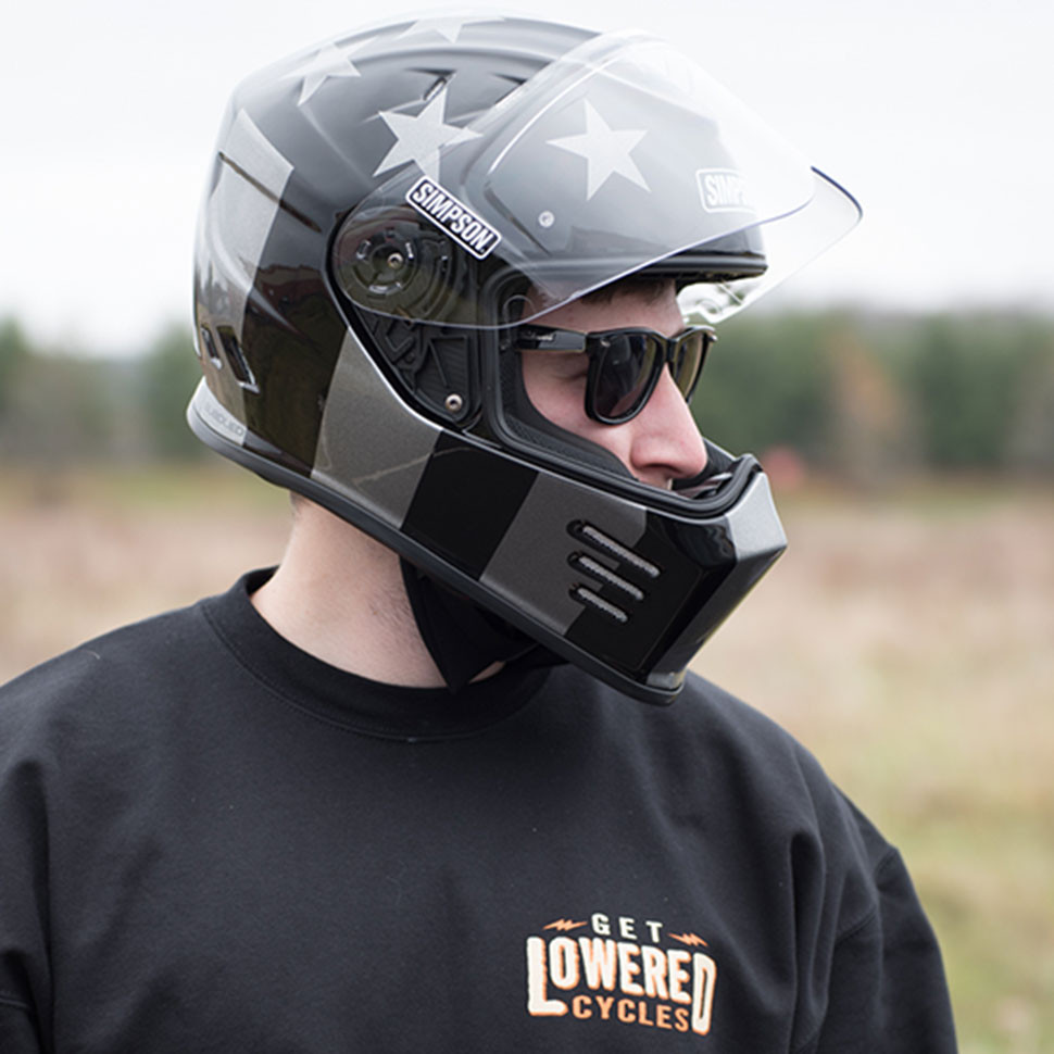 Simpson Ghost Bandit Subdued Motorcycle Helmet - Get ...