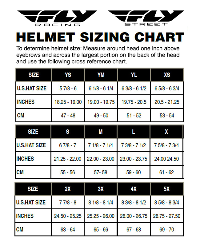 fly street tourist motorcycle helmet get lowered cycles youth motorcycle helmet size chart