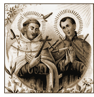 Blessed Denis and Redemptus - Carmelite Martyrs blessed denis, blessed redemptus, carmelite martyrs