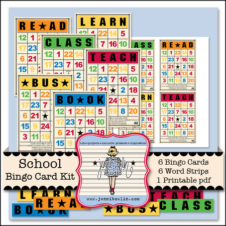 http://www.snapclicksupply.com/designers/jenni-bowlin-studio/school-bingo-card-kit/