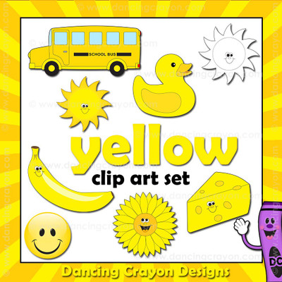 yellow things clip art - photo #1