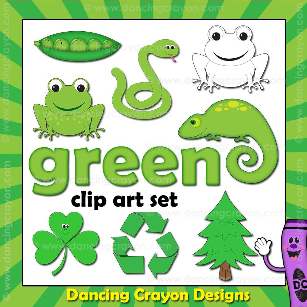 green objects clipart - photo #26
