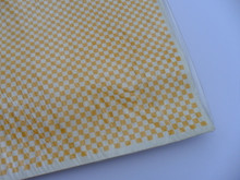 Decals - Checkerplate - Yellow & Clear - 1/4in squares -  (13.5" x 20") - 342mm x 508mm - (DCM-111)