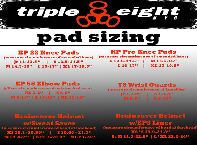 triple-8-pad-sizing-chart