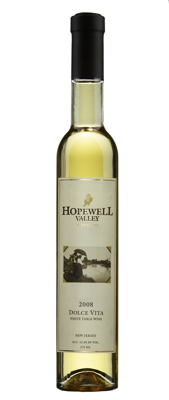 bottle of Dolce Vita Late Harvest Vidal Blanc wine produced by ...