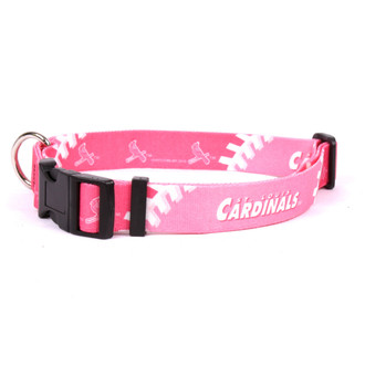 St. Louis Cardinals Pink Dog Collar At www.semashow.com