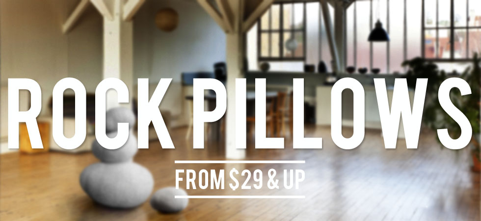The Original Rock Pillows | Pillows That Look Like Rocks | RockPillows.com
