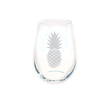 RIEDEL Small Stemless Wine Glass with Pineapple, Set of 4