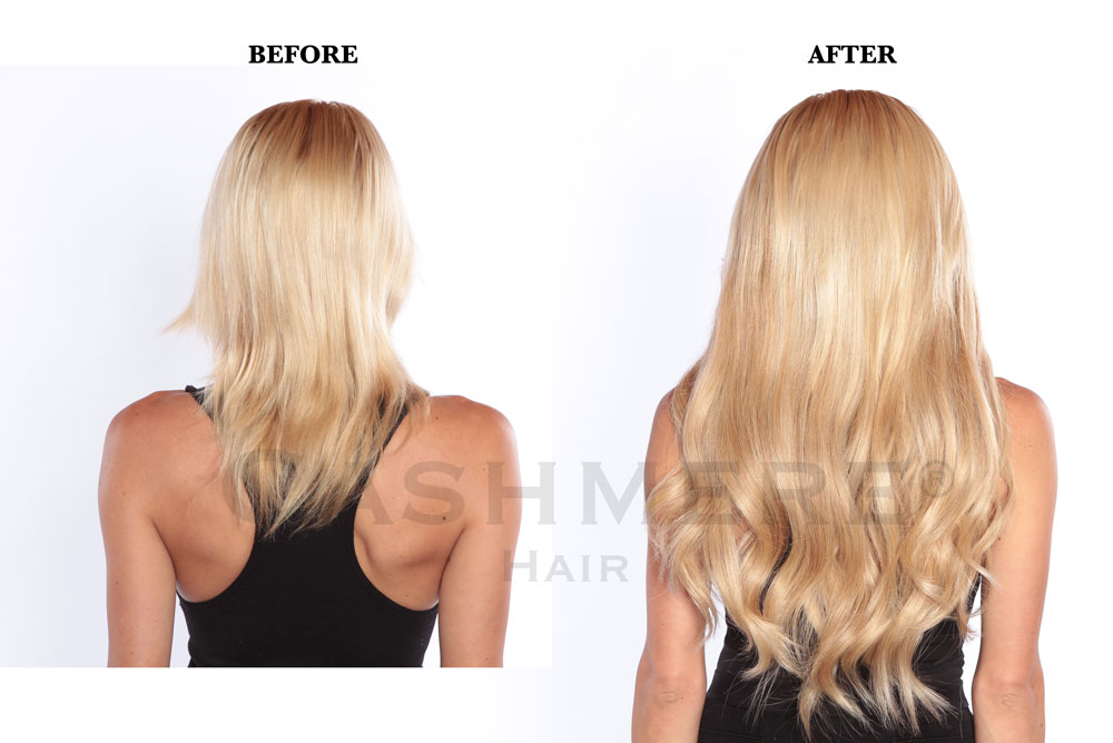 1. Cashmere Hair Extensions in California Blonde - wide 7
