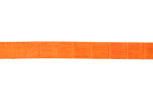 皮带条鳄鱼哑光橙色38毫米