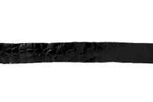 皮带条鳄鱼釉面黑色43毫米