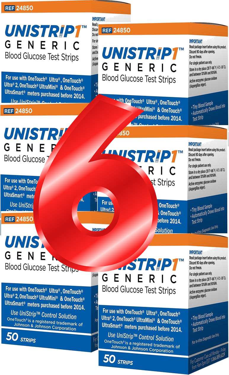 Unistrips Glucose Strips