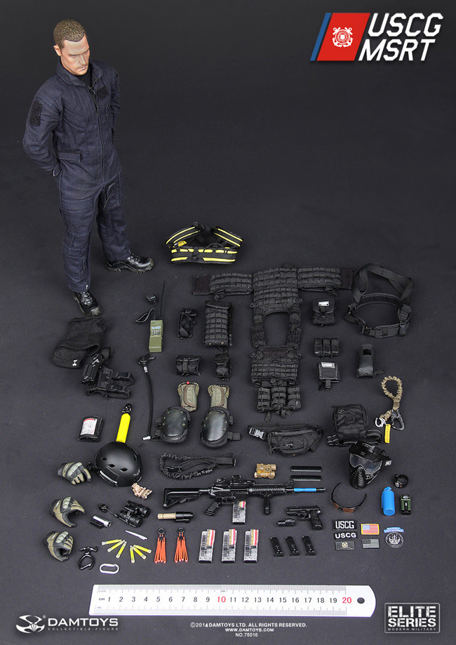 DAM-78016] Dam Toys U.S. Coast Guard MSRT (Maritime Security