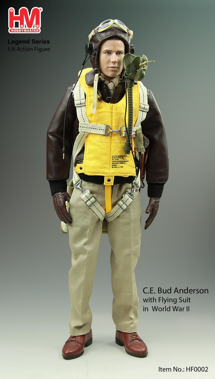 ホビーマスター バド アンダーソン大佐 HM-HF0002] Hobby Master Col. C.E. Bud Anderson American 