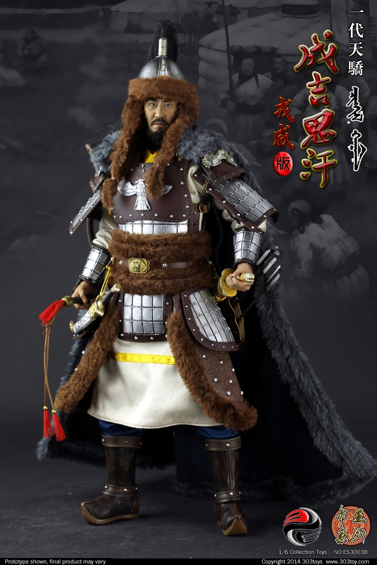 khan genghis figure toys 303 armor mongolian action figures armour mongol scale version 303t medieval toy 3003b boxed collectible costume