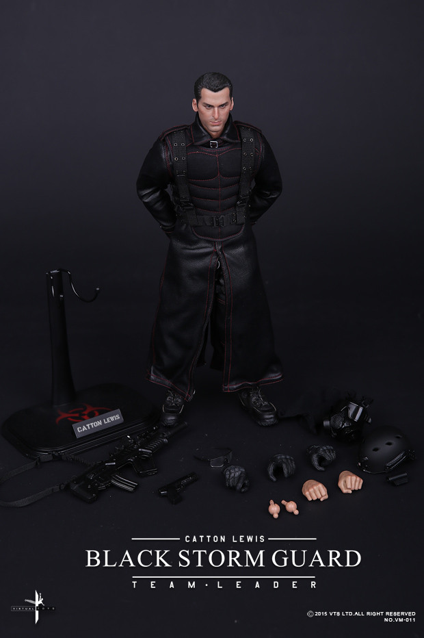 Lewis black storm guard gloved hands 1//6 damtoys toys VTS C