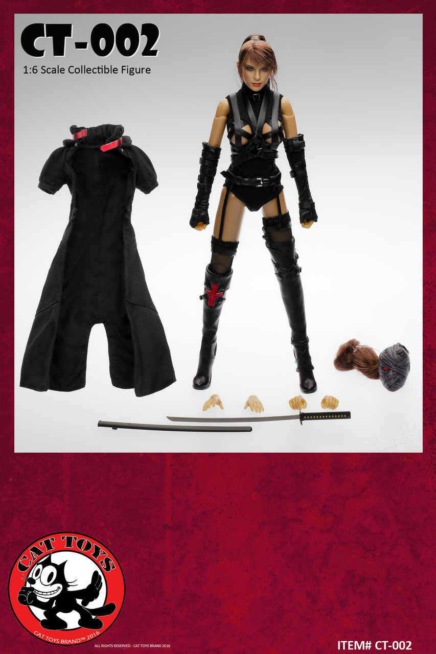 イ*ジ様 1/6 CAT TOYS Dark Mourner 女性フィギュア 経 CAT-002] Cat Toys Dark Mourner 1:6 Boxed Female Figure - EKIA Hobbies