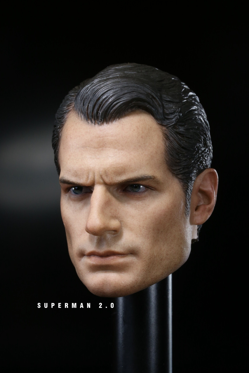 MIS-H018] 1:6 Henry Custom Action Figure Male Head - EKIA Hobbies
