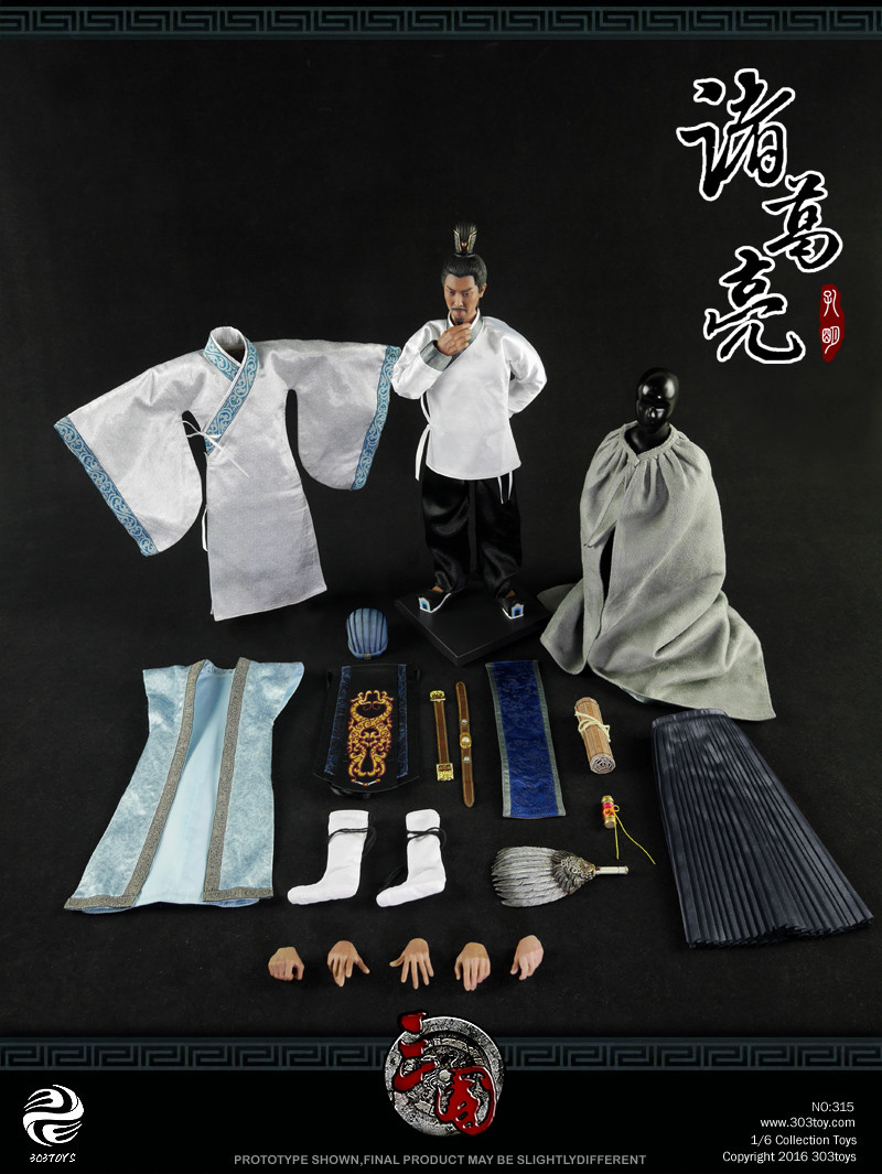 303T-315] 303 Toys Three Kingdoms Zhuge Liang A.K.A Kongming