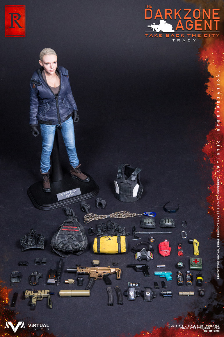 VTS Toys 1/6 (VM-017) THE DARKZONE AGENT Tom Clancy's The