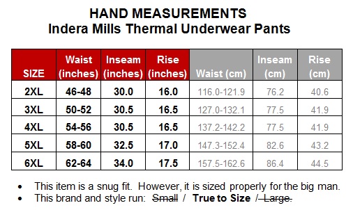 Big Men's Warm Thermal Pants Underwear Long Johns