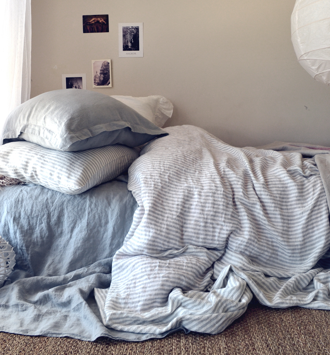 Grey And White Striped Stonewashed Linen Duvet Cover - Grey And White Striped Linen Duvet Cover grey and white striped stonewashed linen duvet cover - grey and white striped linen duvet cover