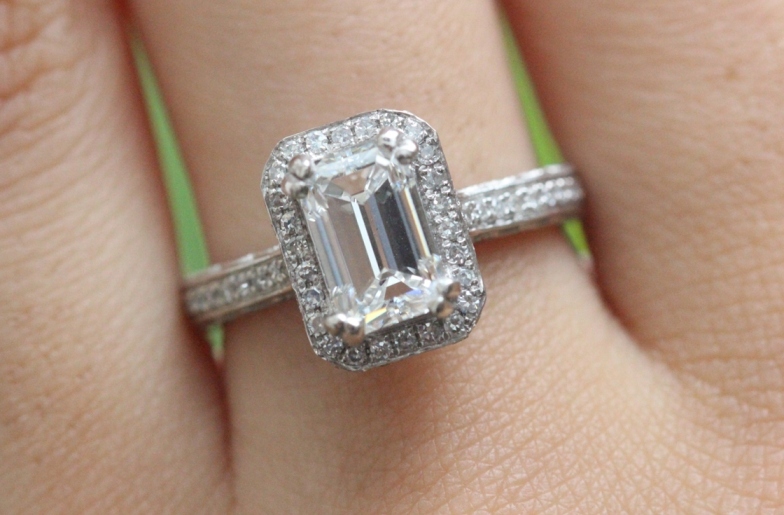 Emerald Cut Diamonds Assessment Chart Guide Indepth Information