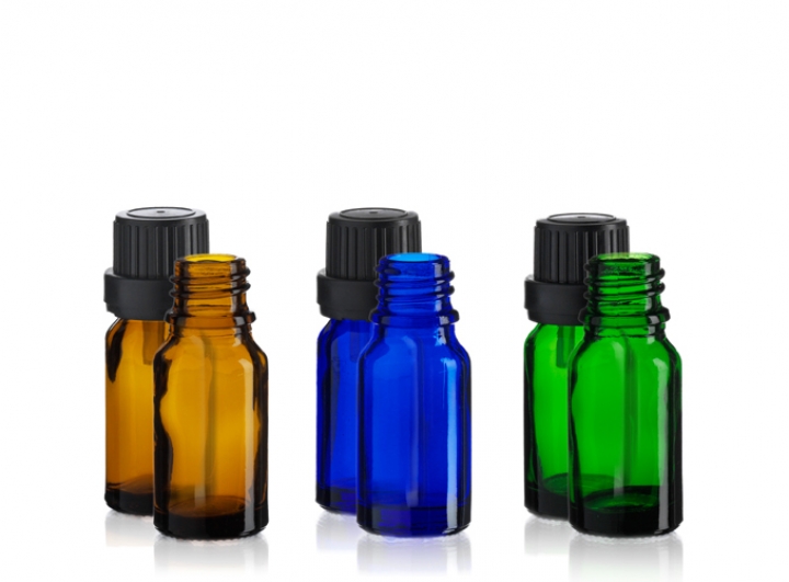 Euro Dropper Bottles Tamper Evident Caps In Stock