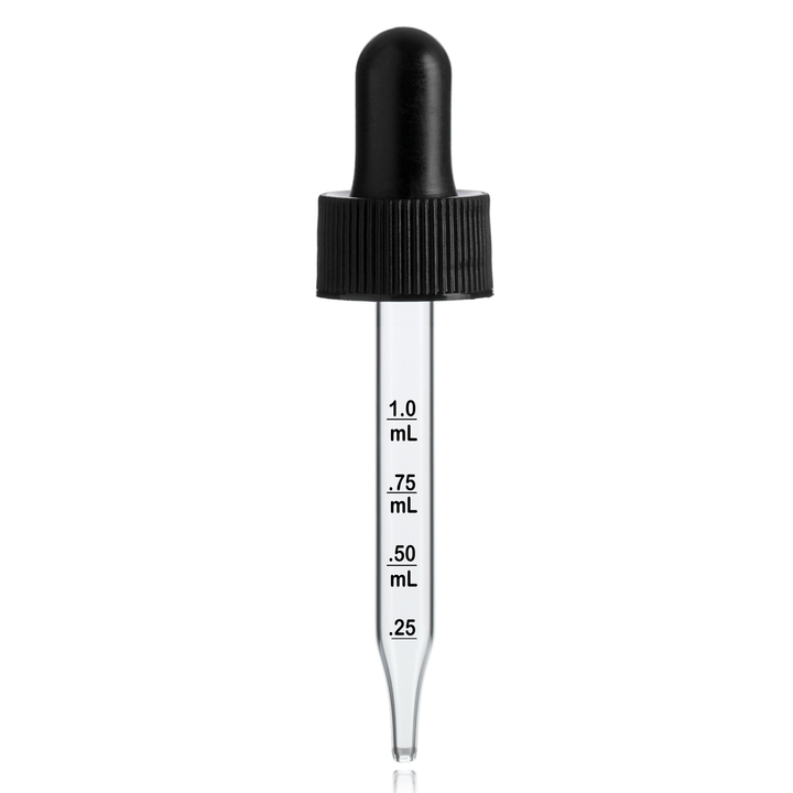 Glass Bottles 5 ml 8 Oz. Vape Bottle Droppers