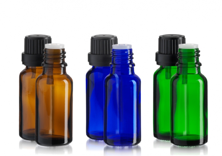 Euro Dropper Bottles Tamper Evident Caps In Stock