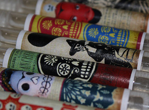 Mexican Wedding Favors Day of the Dead Bubbles