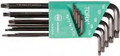 Wiha 37192 - MagicSpring Torx Long L-Key 10 Pc Set T6-T40