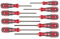 Wiha 46799 - 3K Hex Ball End Drivers Metric 9 Pc Set 1.5 - 10.0mm