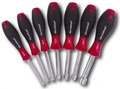 Wiha 34391 - SoftFinish Nut Driver Hollow Shaft 7 Pc Metric Set 5.0-13.0mm
